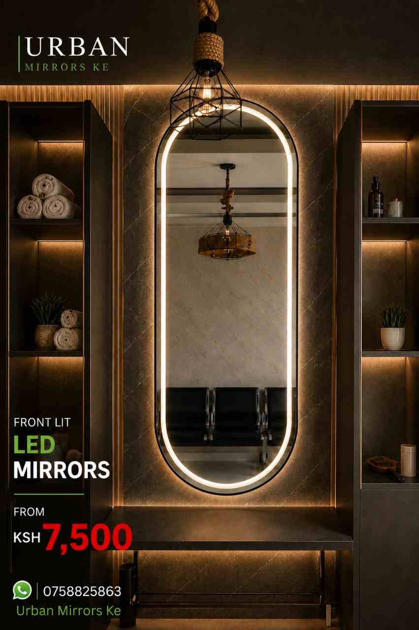 Front-Lit LED Mirror